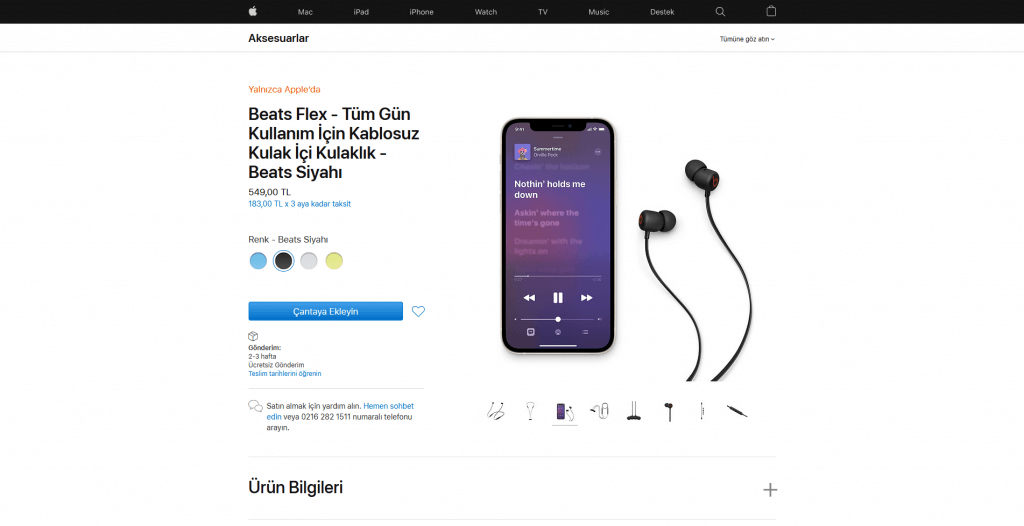 Beats Flex Apple'ın En Ucuz Kablosuz Kulaklığı