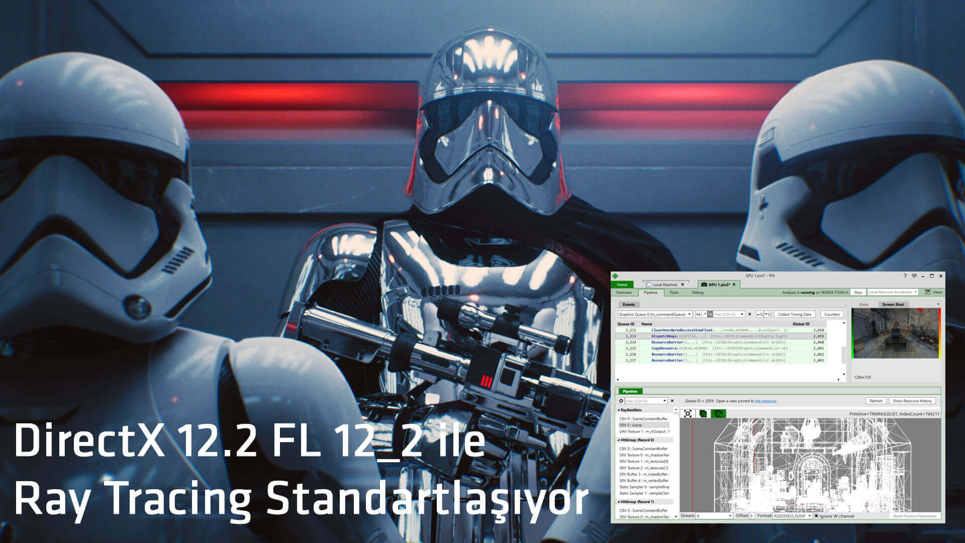 DirectX 12.2 FL12_2 ile Ray Tracing Standartlaşıyor: Nvidia, AMD, Intel ve Qualcomm